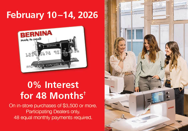 February Financing Offer